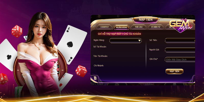 Tổng hợp các phương thức nạp tiền Gemwin