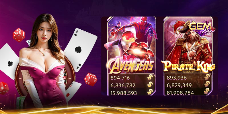 Top các game nổ hũ Gemwin bạn nên chơi